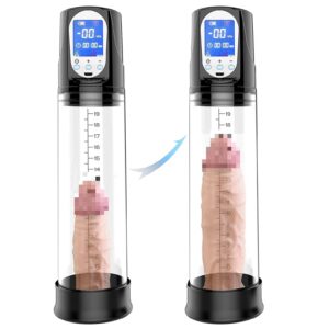Electric Vacuum Vibrating Penis Pump , Penis Enlargement Extend Pump, Male Stamina Trainer for Bigger, Stronger Erections Y100