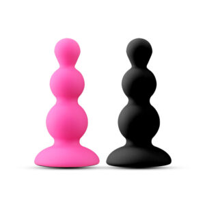 Plug Pagoda Pearl - Manual Full Silicone Beaded Anal