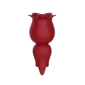 Rose Vibrator Red 2 Heads