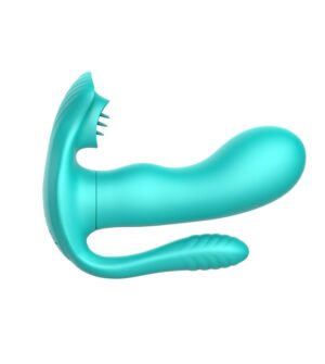 Tongue Mermaid Remote Sex Toys 9 Modos Vibradores vestíveis