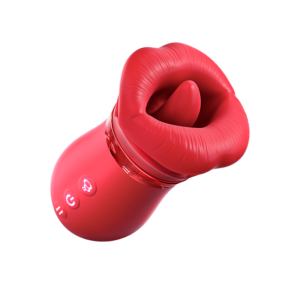 LIPS|4 in 1 Kiss Tongue Licking Multi Stimulations Mouth Vibrator Toy