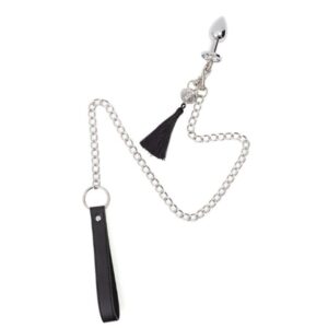 BDSM - Ornamental Butt Plug Leash