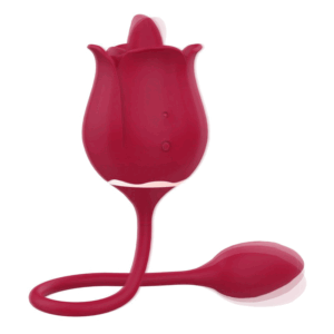 Rose Toy Clitoral Tongue Licking Vibrator