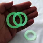 Silicone Double Penis Ring Mens Training Ring, Sexy Underwear Stimulator Cock Ring Y311