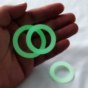 Silicone Double Penis Ring Mens Training Ring, Sexy Underwear Stimulator Cock Ring Y311