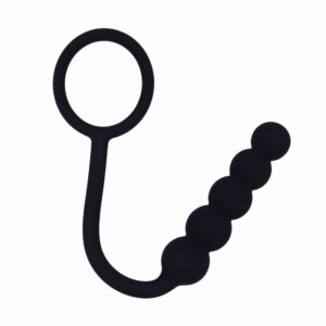 Ecstasy Duo - Silicon Cock Ring With Anal Bead