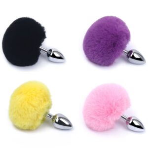 Lucky Bunny - Pom Pom Butt Plug